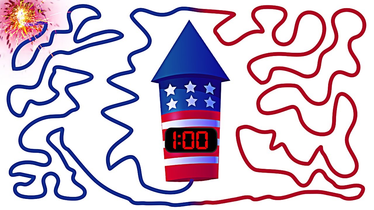 1 Minute Timer Bomb - FIREWORKS