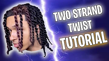 How To Do TWO STRAND TWISTS