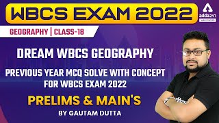 WBCS 2022 | Prelims | Geography Class | Previous Year Questions