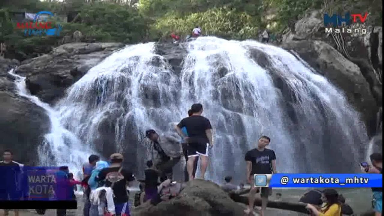  KAB MALANG  AIR TERJUN BANYU ANJLOK YouTube