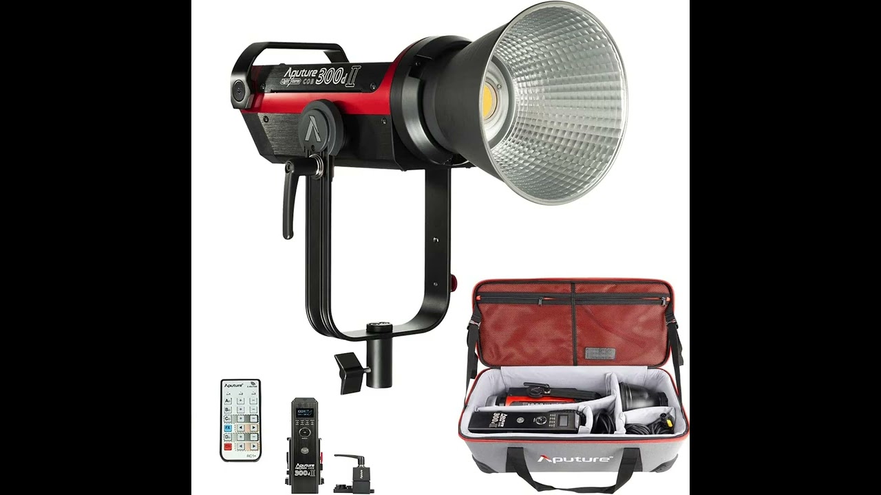 Review: Aputure 300D II- Ultimate LED Light for Film & Video