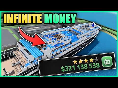 I BUILT The Most Overpowered MONEY FARMS in Cruise Line Tycoon!