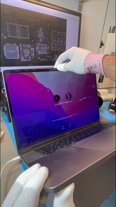 MacBook screen with a lines, where the screen works at the right angle. Doesn’t need a new screen!