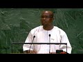 Le Discours Puissant du Premier Ministre Burkinabè Jean Emmanuel Ouédraogo à la 80e Session de l’ONU