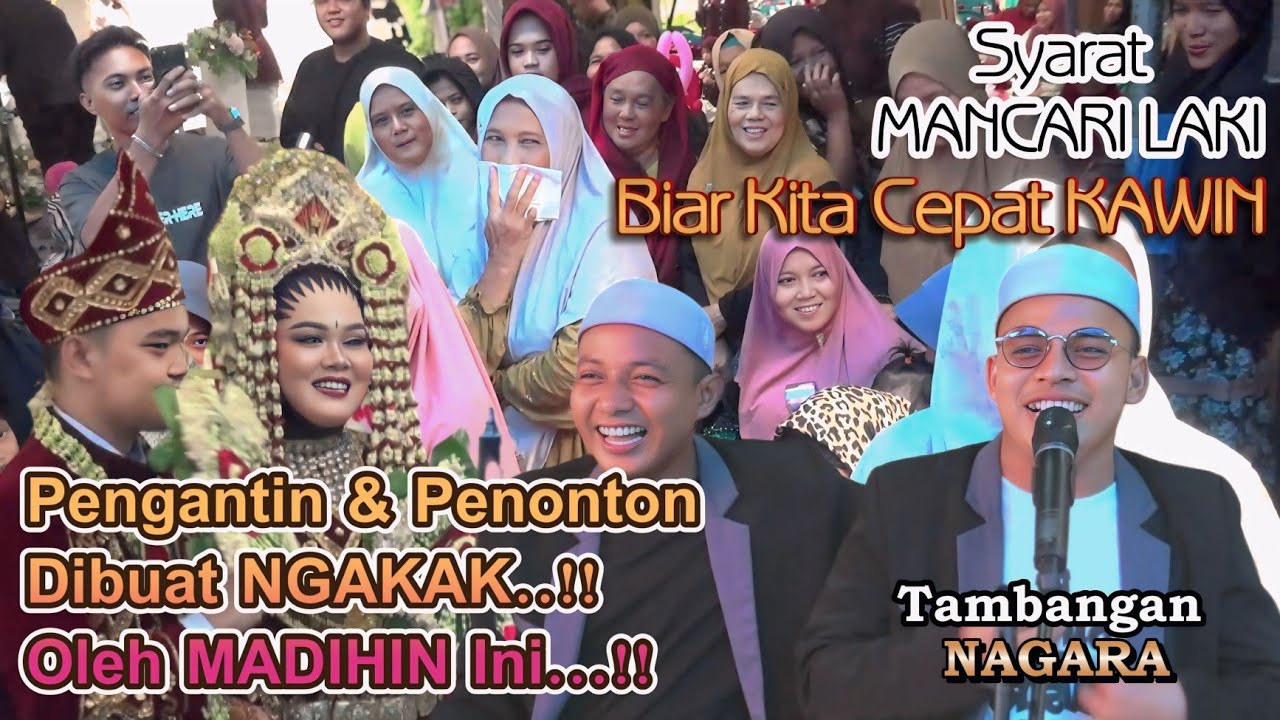 MADIHIN HIBURAN_Bikin Ngakak Warga NAGARA_Kisah Memilih Suami