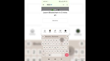 Learn Blockchain In 3 minutes # 1 - NEW Seed Video Code