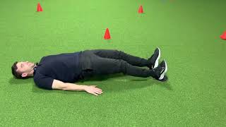 Hamstring slide out (only eccentric)