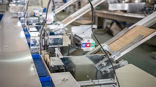 Airline Tableware flow wrap packaging machine