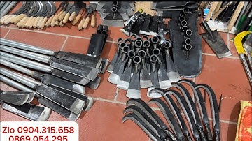 💥💥💥THÉP NHÍP:DẦM ĐÁNH CÂY,LƯỠI CUỐC MỚI,LIỀM,MÓC NGẠNH,CUỐC SẠC CỎ,BÚA BỔ CỦI …lh 0904.315.658