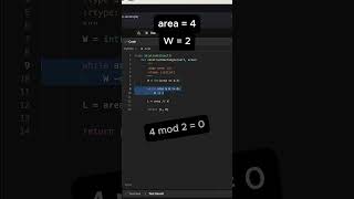 Leetcode 492 - Construct the Rectangle #coding #python #faang #programming #leetcode