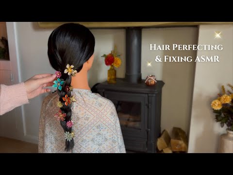 ASMR Perfectionist Styles & Fixes Your Hair with Finishing Touches  