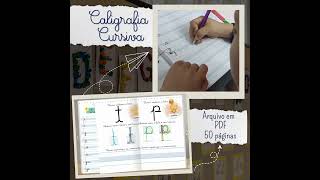 Apostila: Meu caderno de Caligrafia 1