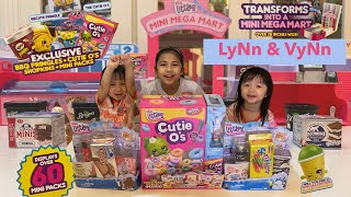 Real Littles Mini Mega Mart Shopkins unboxing！Real brands. Real cute. Shopkins and mini packs.