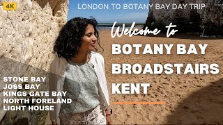 A Day Trip to Botany Bay, Broadstairs, Kent | Stone Bay | Joss Bay | Kingsgate Bay | Walking Trail