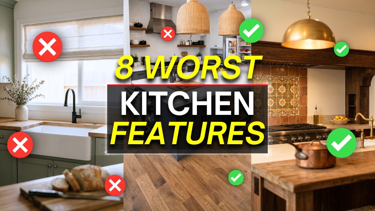 8 Kitchen Trends You Should Avoid (And 2 That Are Worth It) - YouTube