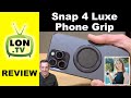 Does the snap 4 luxe phone grip live up to the advertising review of the pop socket alternative