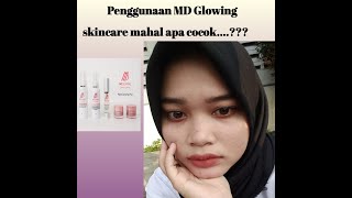 Before pemakaian MD glowing paket acne