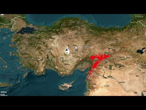 счетчик землетрясений