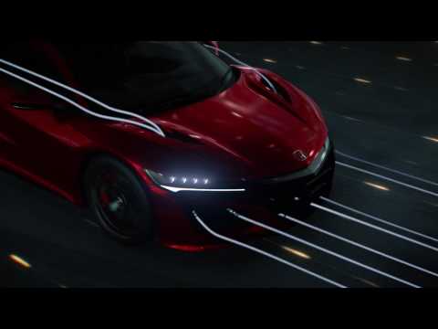 「NSX」技術プロモーション映像：エアロダイナミクス篇