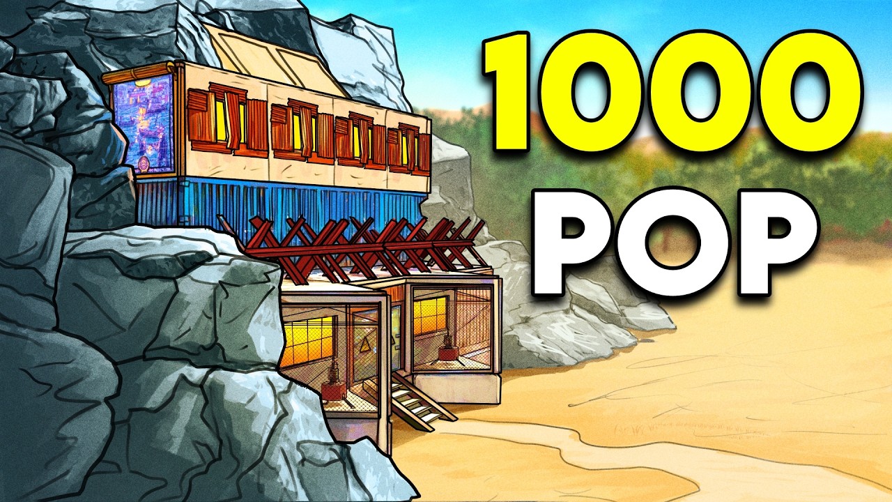 A Solo's GOD ROCK Journey vs 1000 Players in Rust