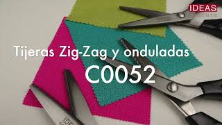 TIJERAS ZIG ZAG Y ONDULADAS C0052