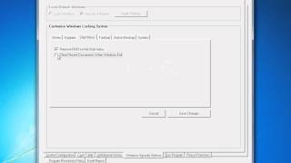 Part 6: Setting up your Windows Timer Security on Windows 7