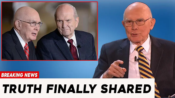 At 93, Dallin H. Oaks Finally Breaks Silence About Russell M. Nelson, Nobody Expected This!