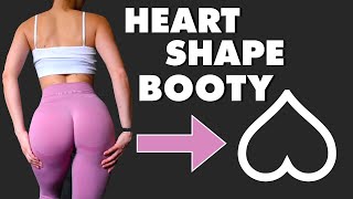 HEART SHAPE BOOTY 14 Days Workout Challenge | Butt Lift Workout Routine | At Home No Equipment