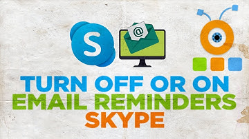How to Disable Email Reminders from Skype