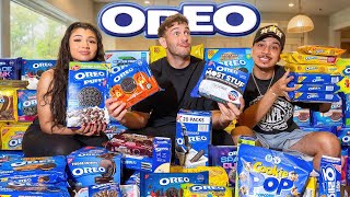 DO NOT TRY THIS AT HOME We ate every Oreo flavor ever made