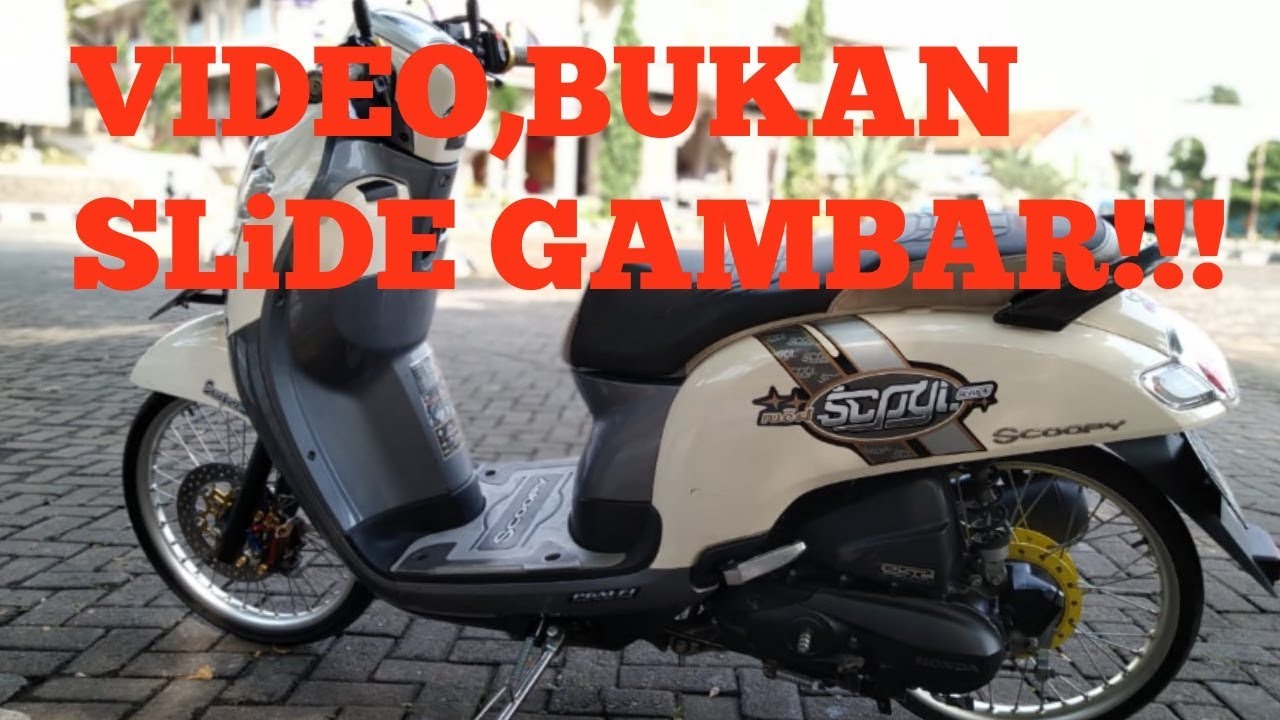  MODIFIKASI  RING  17  SCOOPY  MODIFIKASI  JARI JARI YouTube