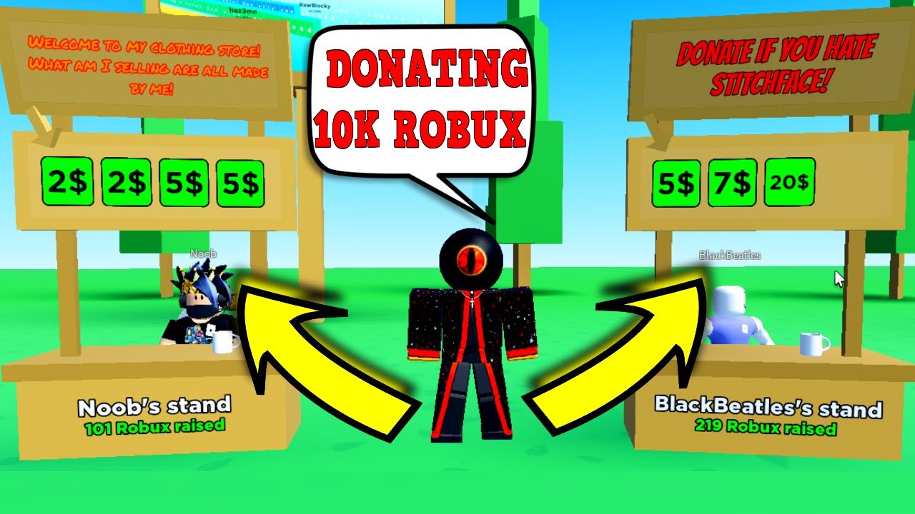 Best way to raise robux in PLS DONATE💸 