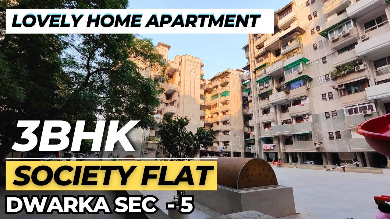 3 BHK + Servant room Luxurious Ready to Move Flat Lovely home