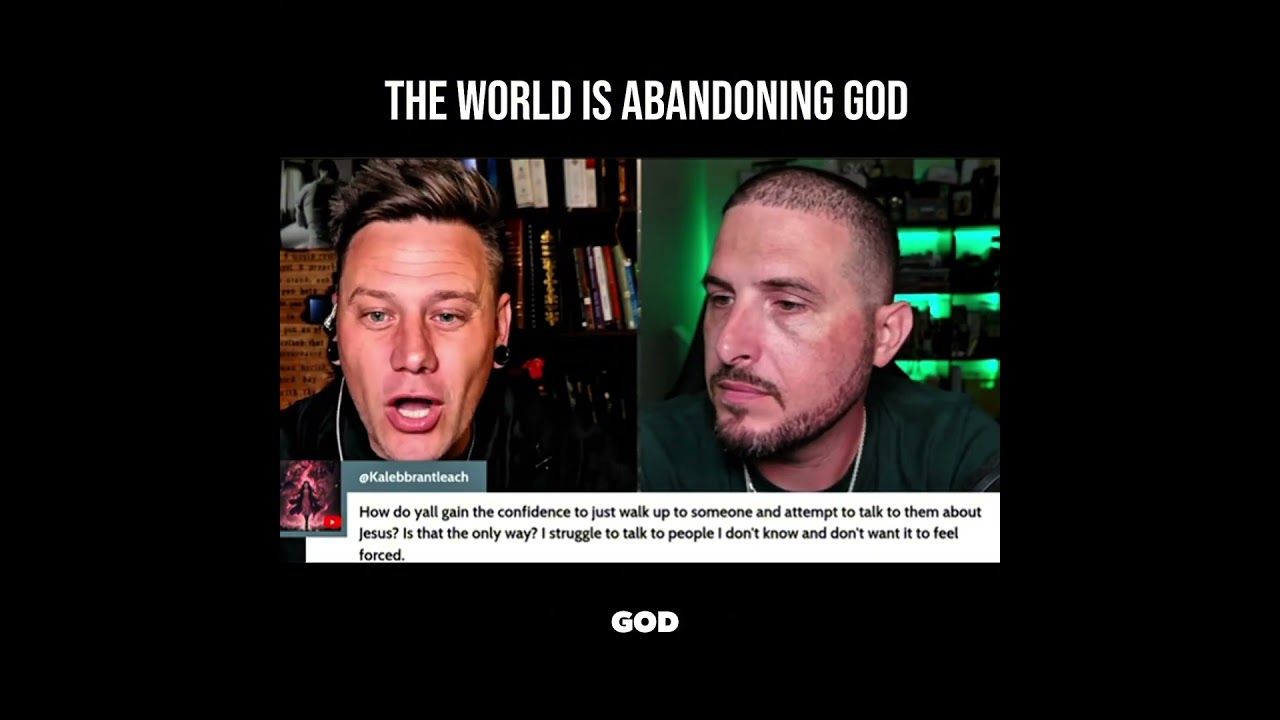 The world is abandoning God