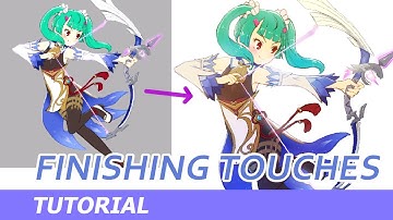 [Tutorial] Adding Finishing Touches to your Character Illustrations