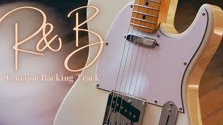 BT161 Smooth R&B Backing Track For Guitar . C Major