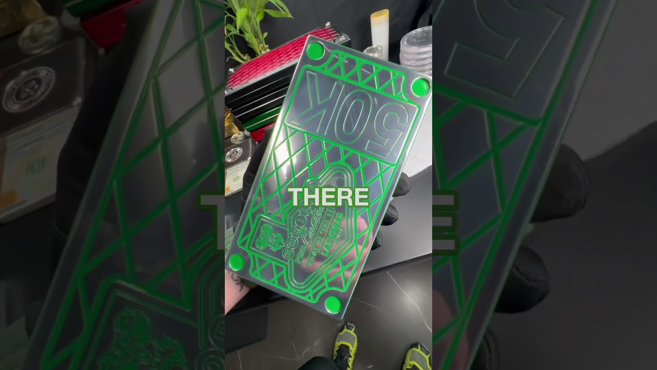 Emerald Green and Mirror Finish Brick Custom Order Update