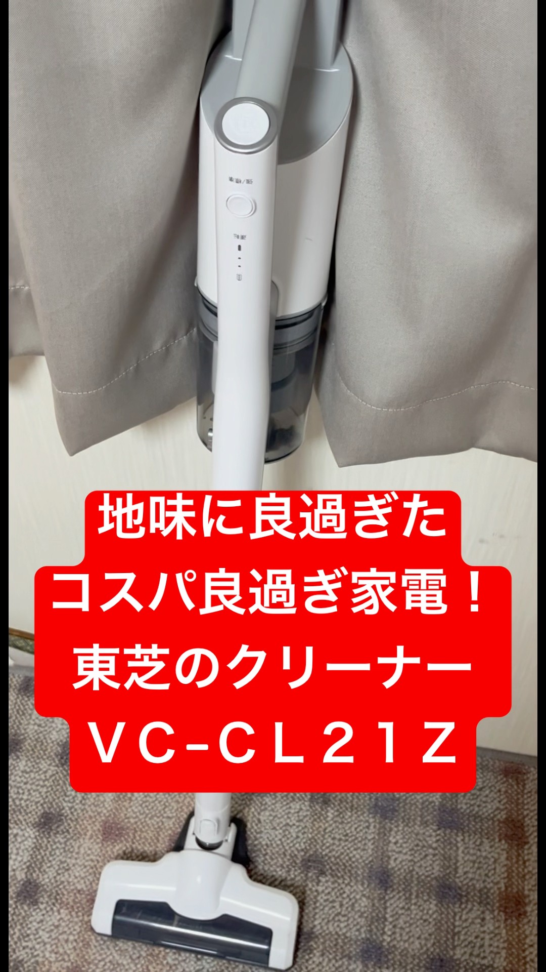 一年使用感想レビュー】地味に良過ぎるコスパ最高の普通の掃除機