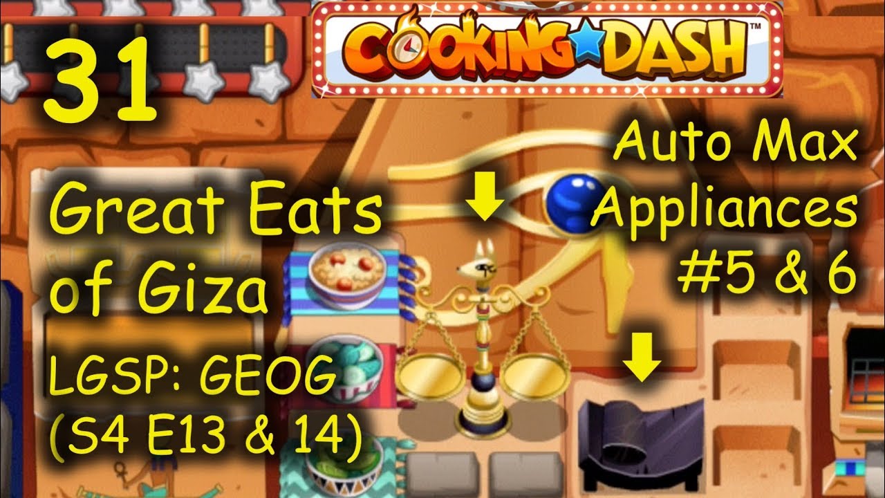 5S&ACS GEOG Part 31 (S4 E13 & 14) = Auto Max Appliances 5 (Cooking