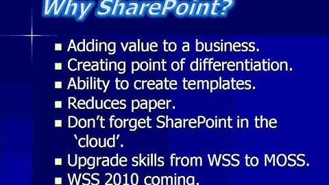 Introduction to SharePoint webinar recording 091121 - Part 3