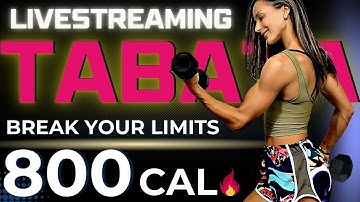 60-MIN KILLER TABATA WORKOUT + ABS | Total Body Burn- Build Strength & Lean Muscle, Burn Belly Fat