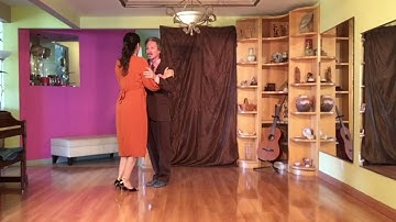 Argentine Tango dance technique 21- Crossed system closed side