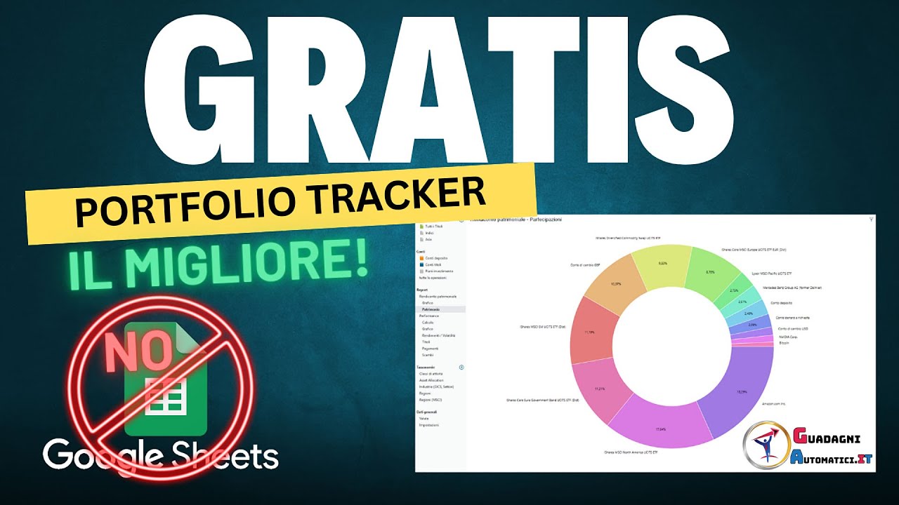 🚨 STOP a Excel e Spreadsheet ! Portfolio Performance Tool GRATIS per Tracciare il Tuo Portafoglio!