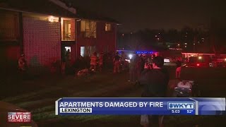 Lexington apartment fire