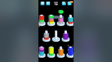 Nuts Sort Level 68 #gameplay #nutssort #nutsandbolts