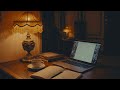 Jazz for Working Alone | Gentle Tempo Solo Piano Jazz | Quiet Desk Lamp Study &amp; Focus