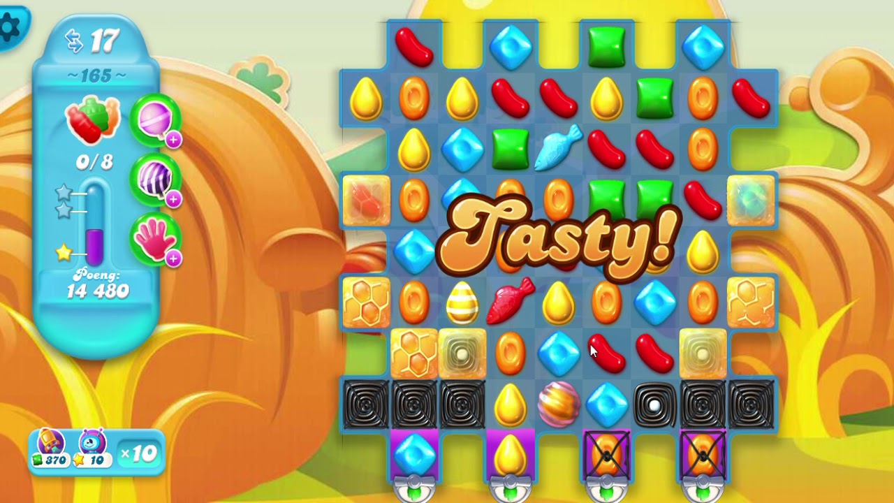 Candy Crush Soda Saga level 165