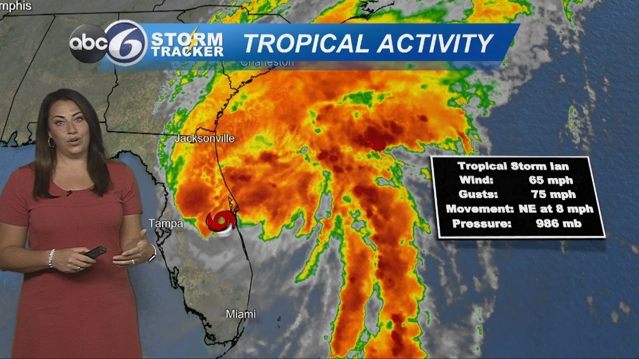 Quiet weather continues for us, continuing to track Ian - YouTube