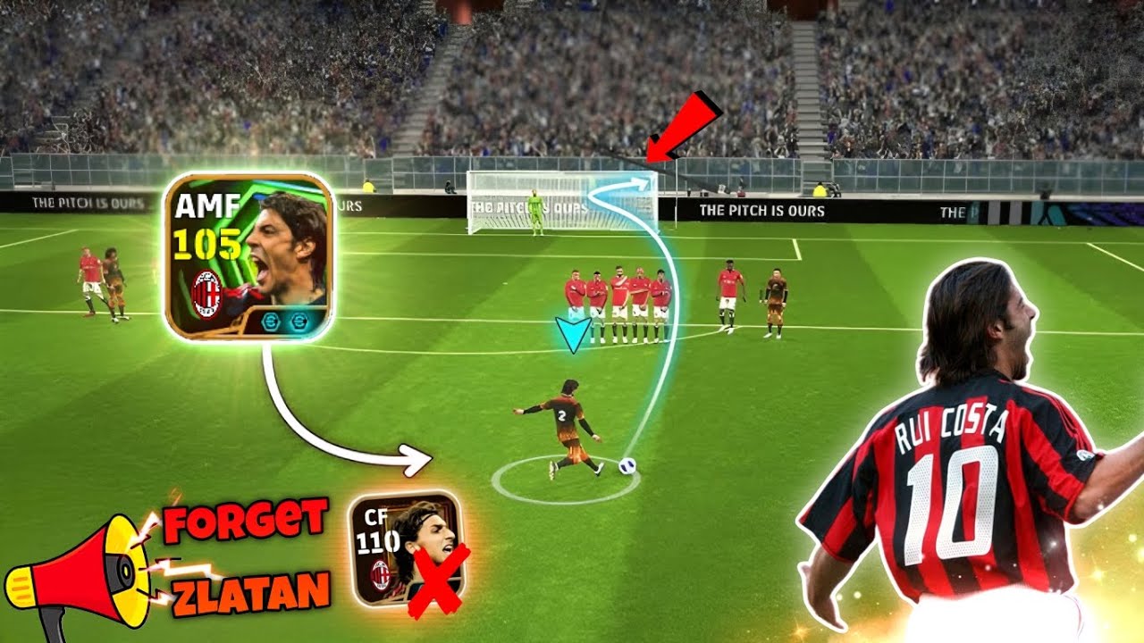 The Maestro 🤯🔥 Epic 105 Rated Rui Costa Gameplay Review 