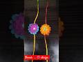 #hand made design # colourfull rakhi design # cutting and stitching with vats # shorts # feed# viral